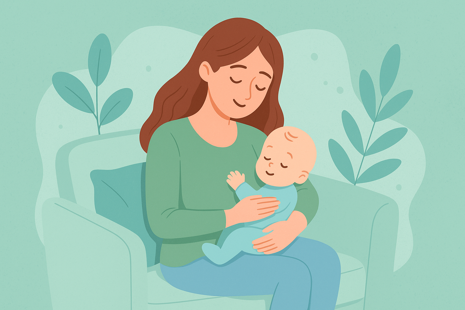 Organizzare la giornata con un neonato: 5 routine leggere